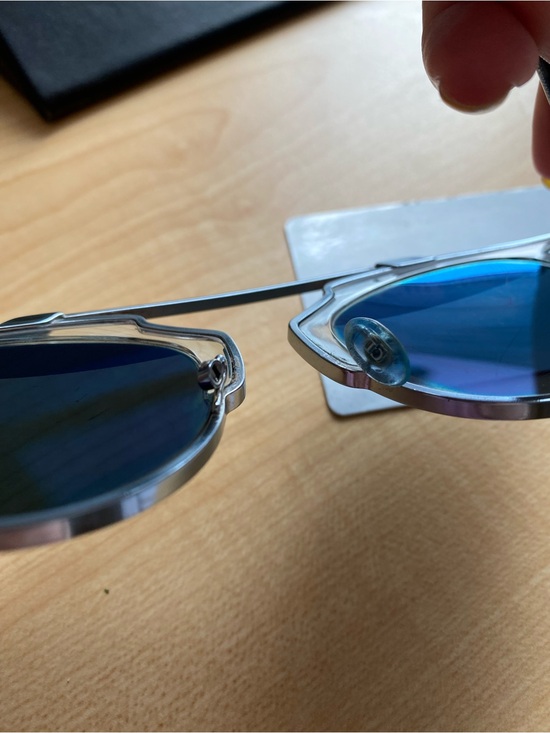 Dior SoReal Blue Reflective Sunglasses main image 8